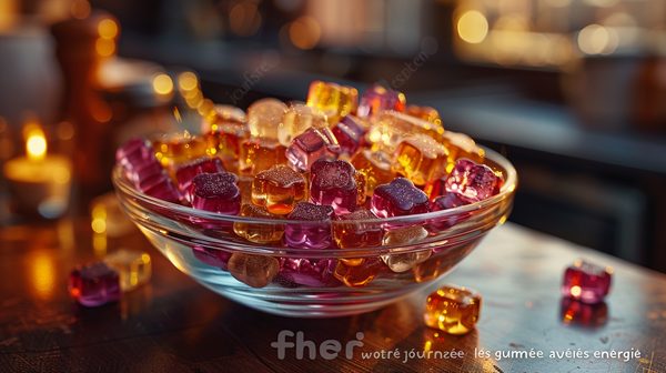 Boostez votre journée avec les gummies énergie