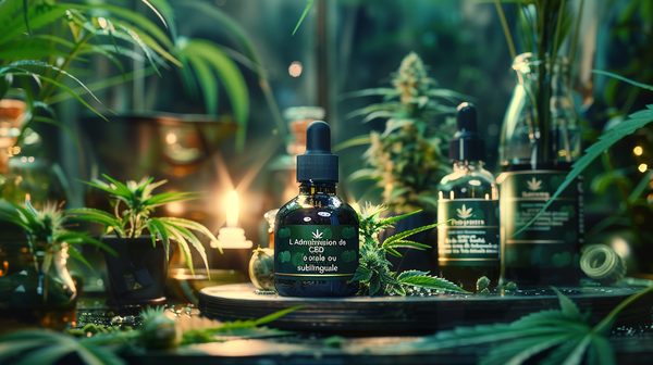 L'administration de l'huile de chanvre: orale ou sublinguale